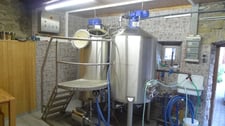 Small brewhouse, small brewery with 5 hl output volume craft brewery