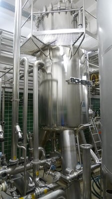 Schenk 90 D3 ZHF made of V2A, Diatomaceous earth filter