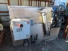 AEC #312-TL, top-load aqueous industrial parts washer, 54" turn diameter, 2012