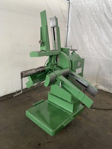 4000 lb. Coil-Matic #PR12404. Uncoiler, 24" width, dancer arm, forward/reverse, manual expansion