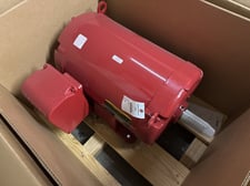 125 HP 3600 RPM Baldor-Reliance, Frame 404TS, Drip-Proof Ball Bearing, 460 Volts, New Surplus