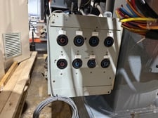 3" Hartig Extruder, 4 barrel zones, 24:1 L/D ratio, 75 HP, 3.25" L x 3" width feed throat, 2019