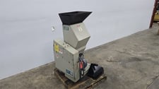 6" x 14" Conair Martin #CR614, granulator, 3 HP, staggered style rotor, 1/8" screen, 2" discharge, 1997
