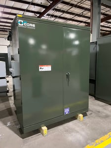 2500 KVA 12470 Delta Primary, 4160Y/2400 Secondary, Pad, proCORE, (immediate shipment available)