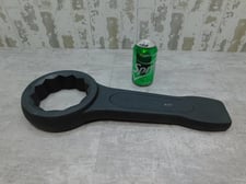 ATP #FSW74, Flat Striking Box End Wrench, 12-Point, 4-5/8" opening