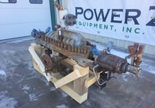 385 GPM @ 2800' TDH, Ingersoll-Rand #3x8DA-9, horizontal multi-stage centrifugal pump, complete