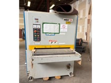 37" x 75" Holytek #920RK, belt sander, 2-head, 16-55 FPM, digital read out, 2003