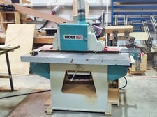 Holytek #HRS-12TK, single blade straight line rip saw, 12" diameter blade, 18" throat, 2010