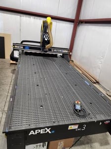 Multicam #5-204 Series CNC Router, 60" x 120" cut area, 32,000 RPM, Multitool Control, AC Servo system, 2021