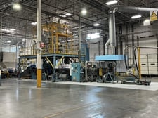 Davis Standard, Compounding Line, w/ Nordson #WRP-36S water ring pelletizer, water cooled barrel, 2012