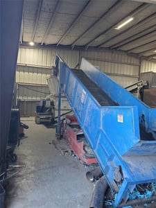 Vecoplan Weima #VAZ-1100-XL-XR, Shred/Grind Line, 42" x 52" shredder, 83.7 cu.ft., 48 x 15" cutters, 60 HP, 3