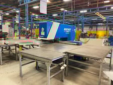 36 Ton, Boschert #Compact-1250-Rotation, 50" x 80" + repositioning, 4" punch diameter, 1/4" thickness, 2014