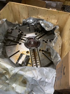 40" Atlas #PA-40-3, independant 4-jaw chuck, 39.37" grip diameter, 2010