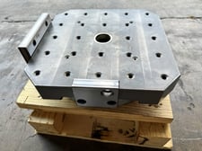 Spare Pallet, 15.7" square, edge locator, From DMG Mori NHX-4000" (5 available)