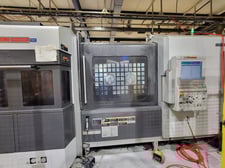 DMG, Mori Seiki #NTX-2000/1500SZM, CNC lathe, 25.9" swing, 10" chuck, 2.5" bar, A2-6, Fanuc 31iB5, Renishaw