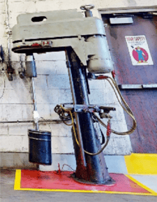 Cowles #510VHV, Stainless Steel dissolver, 10 HP, 220/440 V., 1960