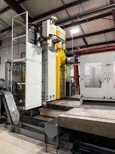 5.31" Nomura #HBA-135P.R5, CNC table type horizontal boring mill, 60 automatic tool changer, 118.1" X, 90.5"