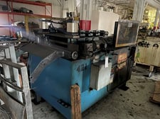 24" x .25" Coe Press Equipment #CF-500, air feeder & straightener, 7-roll pull through straightener