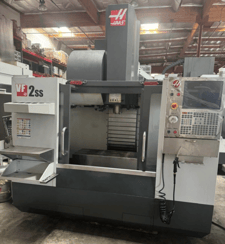 Haas #VF-2SS, CNC vertical machining center, CAT40 taper, super speed side mount, 2013