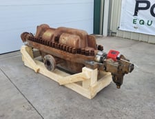 1000 GPM, Byron-Jackson, 4x6x10 CMX, horizontal multi-stage centrifugal pump, complete