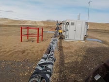 27 HP Sunfab Hydraulics #M012WH-B4KU, PC Compression NK60 screw compressor, 2007