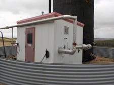 14" Moss Fabrication, sweet vertical separator, 7' seperator length, 1440 psi, 1996