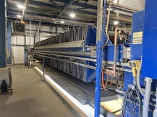 Siemens / J-Press 59.05" plates, 1.25" thick cake from polypropylene non-gasketed plates