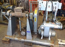 Paul O Abbe #1SBM, Lab Double Arm Mixer, 1 Gal, 316 Stainless Steel, hydraulic tilt, Carbon steel jacket