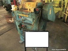 5" Andritz Sprout-Bauer #DSF1518, Plastic Granulator, 30 HP, 7-Knife Rotor, 5" x 18" blow-in in-feed hopper