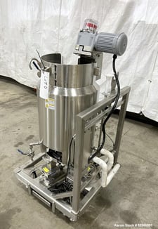 13.2 gallon Thermo Scientific HyClone, 50 liter(13.2 Gal) capacity,, Stainless Steel open top, flat bottom