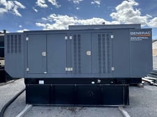 200 KW Generac #SD0200GG178.7D18HPSY3, diesel generator, sound attenuated enclosure, 120/08 Volts, 2016