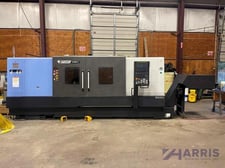Daewoo Doosan Puma #4100LB, turning center, 18" chuck, 2.5" bar, 21.7" turning diameter, 82.4" turning length