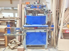 Ruvo #2200, semi-auto stair stringer router, 2" x 15.75" stringer