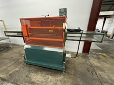 CDS #CCH-40-8, Cleated Two Belt Puller, 8" x 40", 3 HP, 1750 RPM, 2.5-44 FPM, 2005