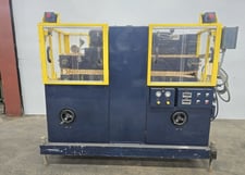 CDS #CCH60-8AC, cleated belt puller, 8" x 60", 1760-6000 RPM, pneu raise, 4-40 FPM, 2 independent 5 HP dr