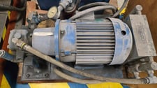 5 HP Nachi #HPU, Hydraulic Power Unit w/Vane Pump, 7.92 GPM, 300 psi @ 360 F Heat Exchanger, 230/460 V
