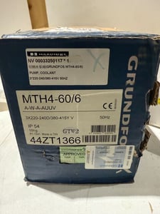 Grundfos #MTH4-60/6-A-W-A-AUUV, Immersible Pump, New