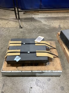 Precision Granite #24x18x4, Granite Inspection Bench, 24" x 18" x 4" Plate, chipped corner
