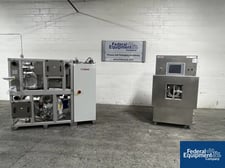 Bosch #Solidlab-2 Tablet Drum Coater, Stainless Steel, perforated pan with internal lifters, air handling