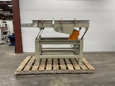 MGB Classifier, 1.0 HP, Witte C-4 shaker, 1/16" fines, 1/4" right, 54" discharge, 64" infeed, 32" x 72"