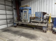 Friction Washer, Tecnofer #CD720X1500, 33 HP, 480 V., in feed auger 2 HP