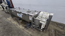 36 cu.ft. Challenger #CPS-27108, Paddle Blender, Stainless Steel, Non-Jacketed, 108" L x 27" width Internal