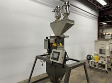 AEC #BD-200-2, 2-Component Blender w/Receivers, 200 lb./hr. capacity, 4 lb. Batch Size, 60 psi, 1/6 HP, 115 V