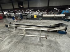 24" wide x 25' long, Cleated Incline Conveyor, 2" Cleats, 2 HP, 208-230/460 V