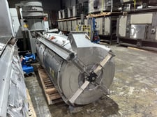 Gala Industries #403VDW, Spin Dryer, 50000 lb./hr. Pellet Rate, 5000 lb./hr. Flake Rate, 300 GPM Water Rate