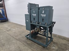 Dri-Air #Arid-X-35PDII, Air Dryer, Dual Hopper, 35 cfm, 30 lb. Hoppers., 16" L x 16" width x 27" H Hopper