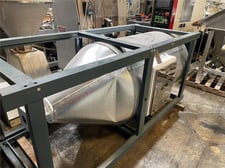 Insulated Drying Hopper, 1000 lb. capacity, 28 cu.ft. capacity
