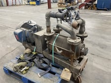 Corona #CEH520B300, Two-Stage Vacuum Pump, 25 HP, 1760 RPM, 230/460 V