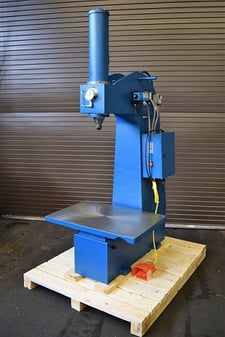 Detroit #PHL-3 Long Stroke Brinell Hardness Tester, 24" piston stroke, 34" specimen height
