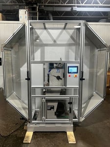 332 lbf. Frank Bacon Machinery 450 Joules FB-450C Digital Display Charpy Impact Testing Machine, Touch Screen